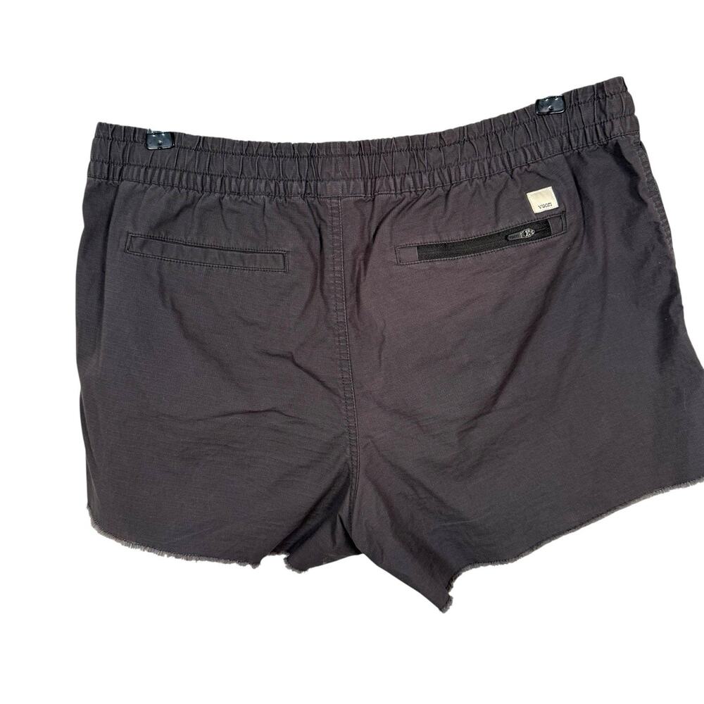 VUORI Vintage Ripstop Short Charcoal Gray Rough Hem VW385 Size XL - Picture 3 of 7